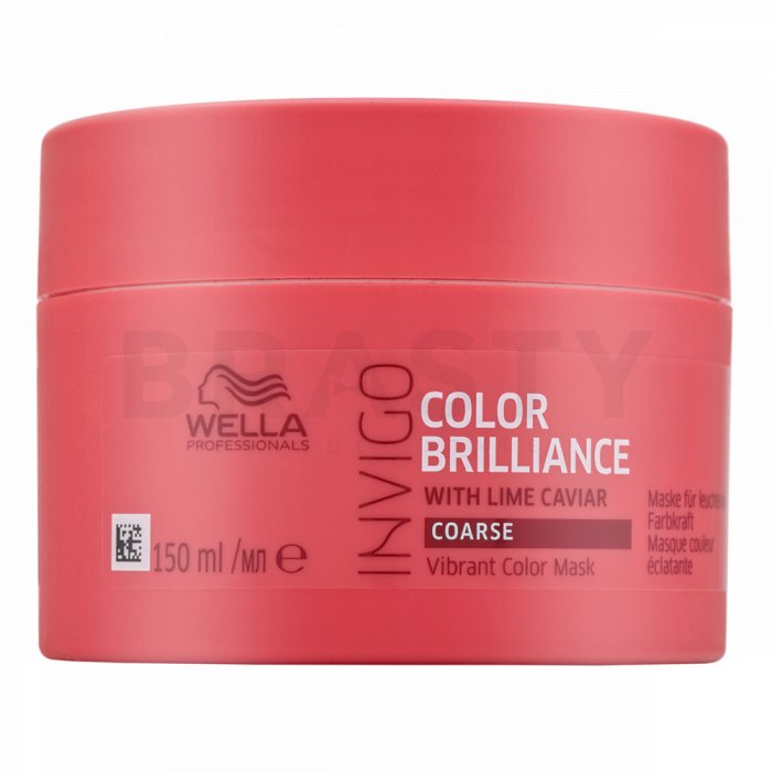 Wella professionals invigo brilliance mask mască pentru păr aspru si colorat 150 ml