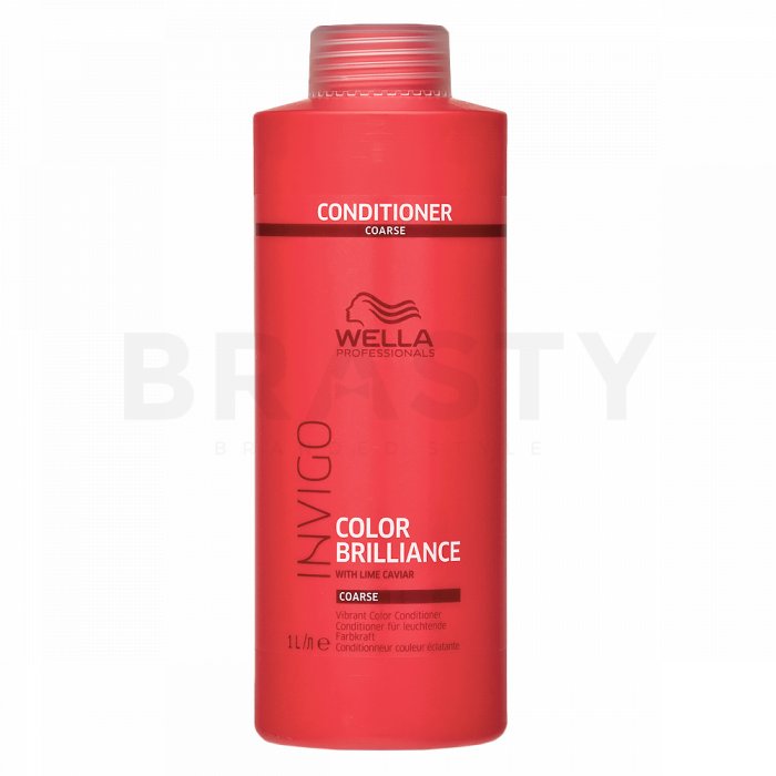 Wella professionals invigo color brilliance vibrant color conditioner balsam pentru păr aspru si colorat 1000 ml