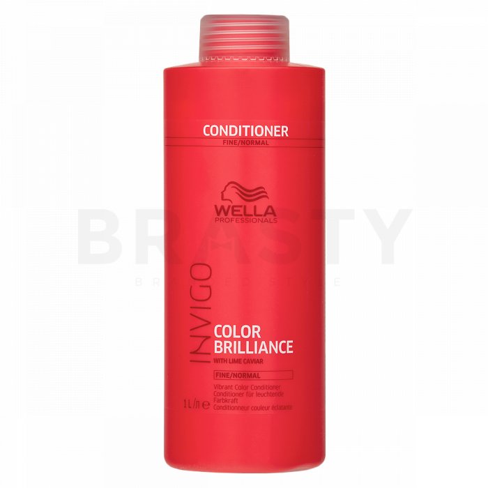 Wella professionals invigo color brilliance vibrant color conditioner balsam pentru păr fin si colorat 1000 ml