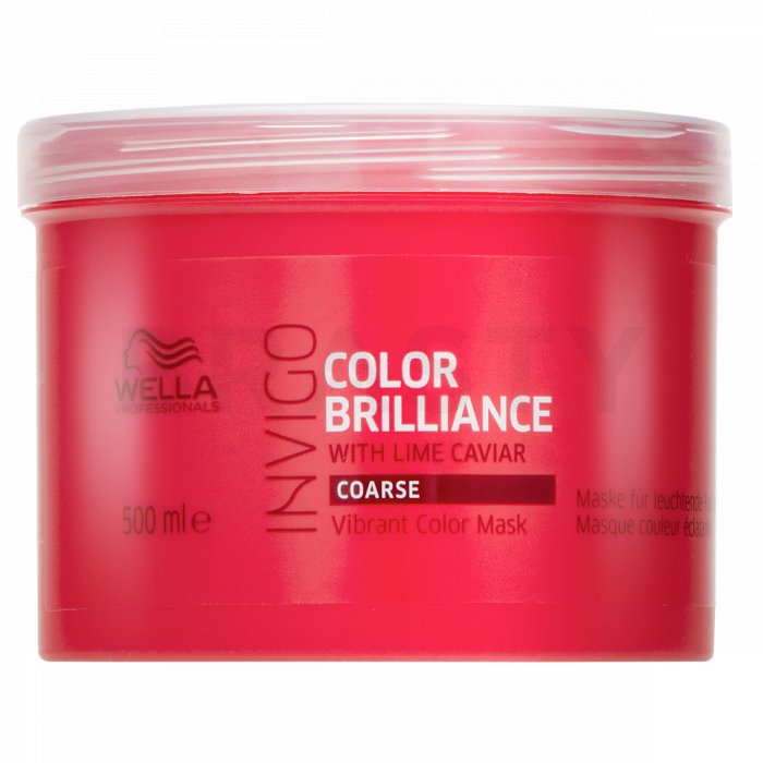 Wella professionals invigo color brilliance vibrant color mask mască pentru păr aspru si colorat 500 ml