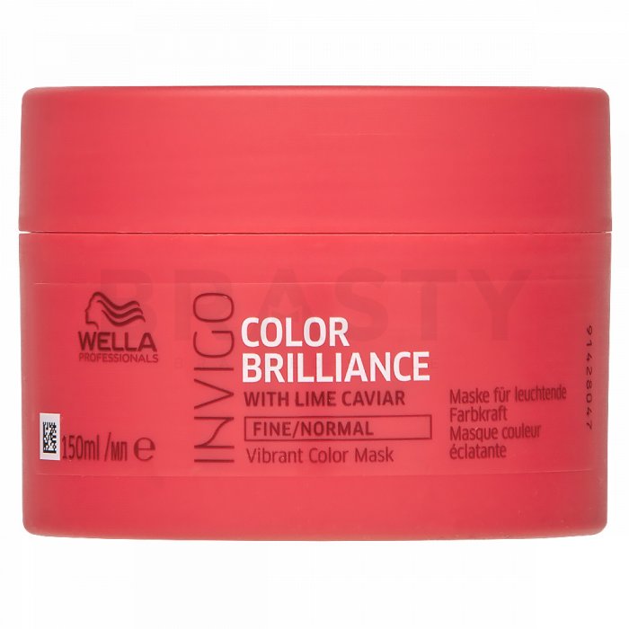Wella Professionals Invigo Color Brilliance Vibrant Color Mask masca pentru par fin si colorat 150 ml image6