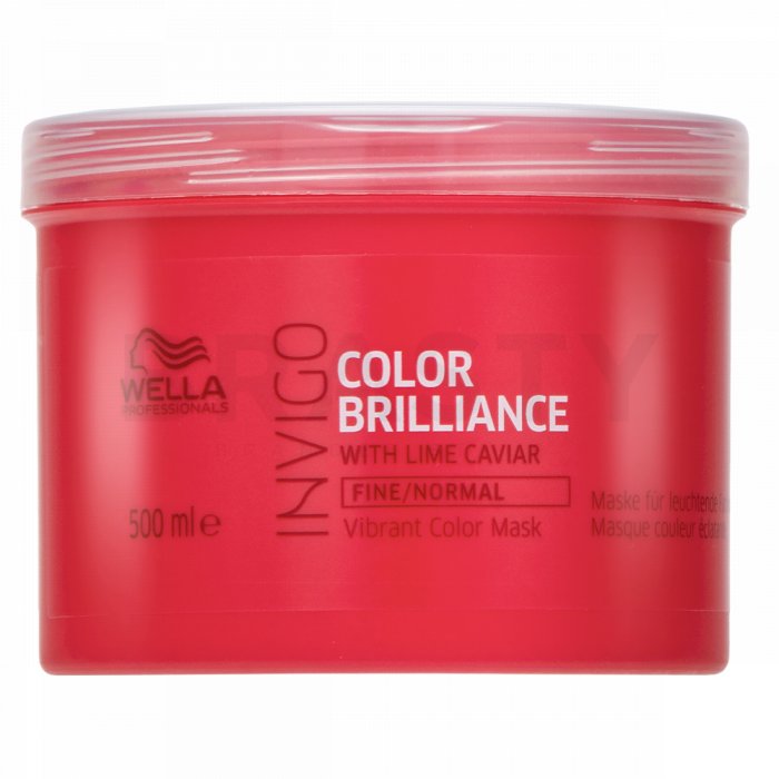Wella professionals invigo color brilliance vibrant color mask mască pentru păr fin si colorat 500 ml