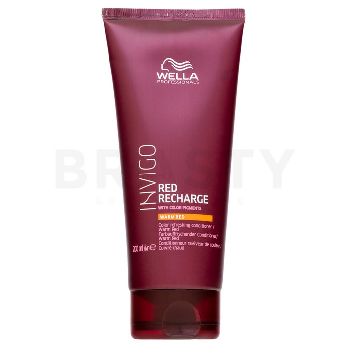 Wella professionals invigo color recharge conditioner balsam pentru revigorarea nuantelor calde de rosu warm red 200 ml