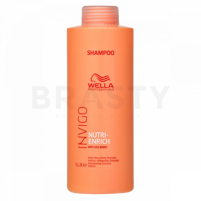 Wella professionals invigo nutri-enrich deep nourishing shampoo sampon hranitor pentru par pentru păr uscat 1000 ml