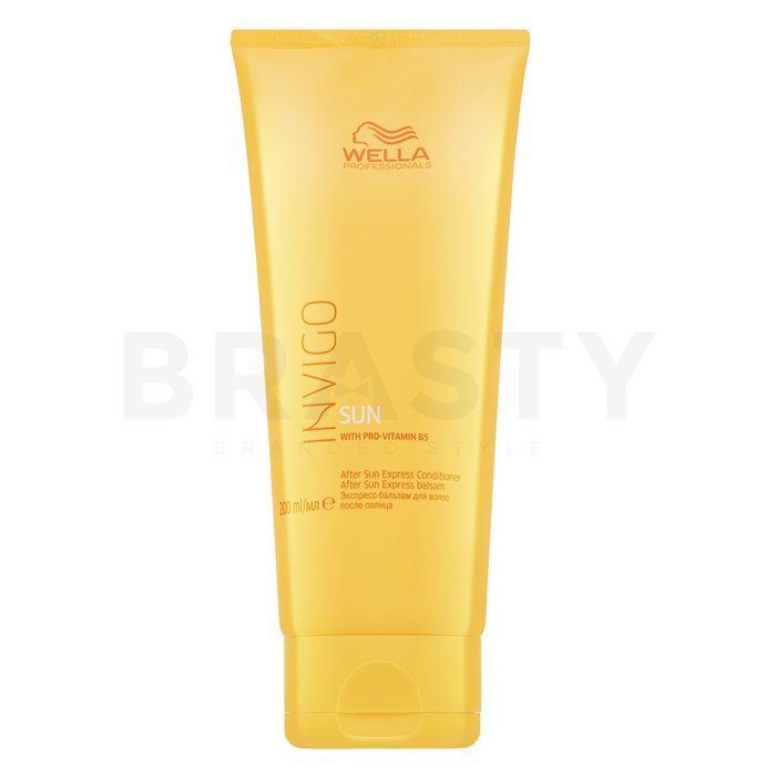 Wella professionals invigo sun after sun express conditioner balsam hrănitor pentru păr deteriorat de razele soarelui 200 ml