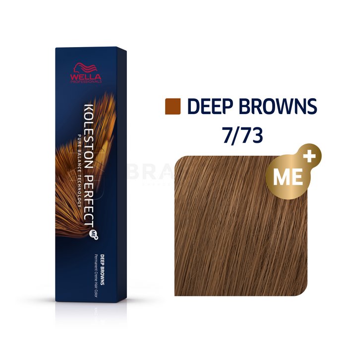 Wella Professionals Koleston Perfect Me+ Deep Browns vopsea profesională permanentă pentru păr 7/73 60 ml