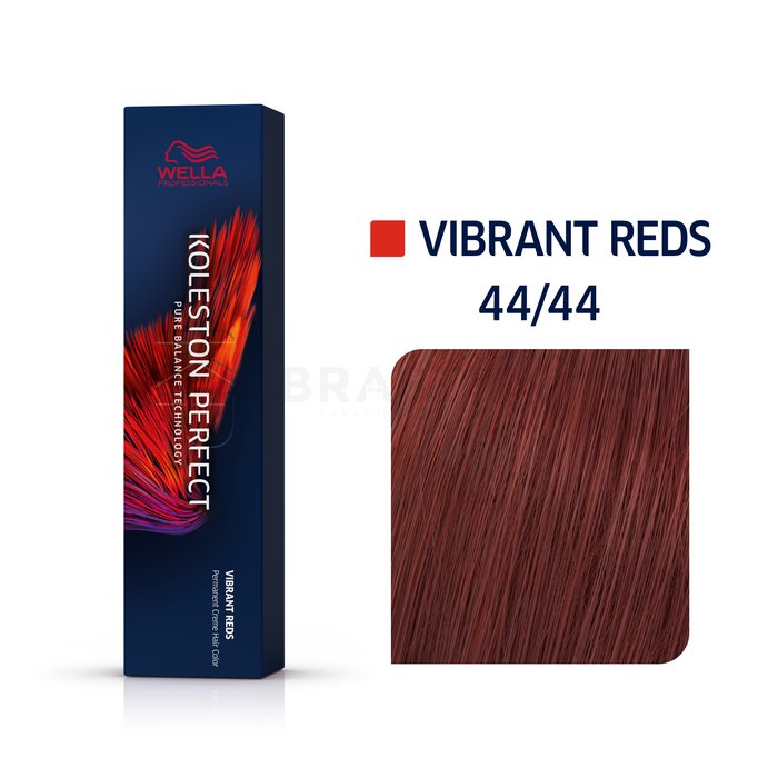 Wella professionals koleston perfect me+ vibrant reds vopsea profesională permanentă pentru păr 44/44 60 ml