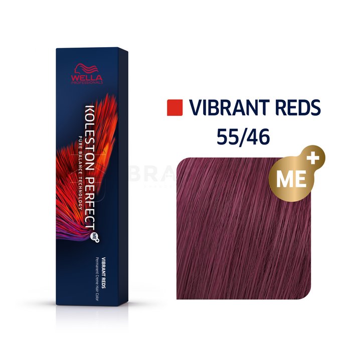 Wella professionals koleston perfect me+ vibrant reds vopsea profesională permanentă pentru păr 55/46 60 ml