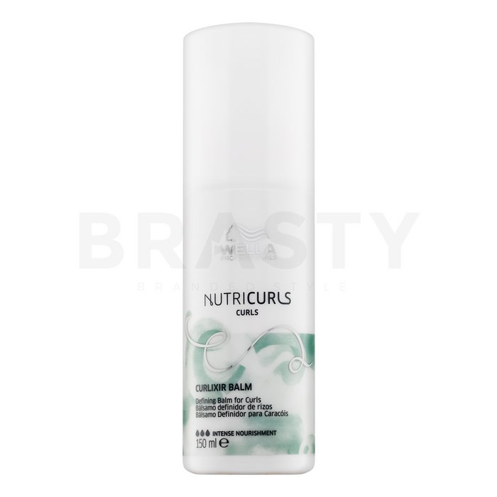Wella professionals nutricurls curlixir balm îngrijire fără clătire î pentru păr ondulat si cret 150 ml