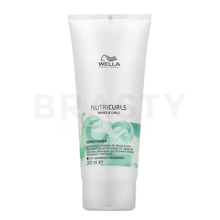 Wella professionals nutricurls waves   curls conditioner balsam pentru păr ondulat si cret 200 ml