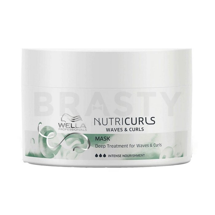 Wella professionals nutricurls waves   curls mask mască hrănitoare pentru păr ondulat si cret 150 ml