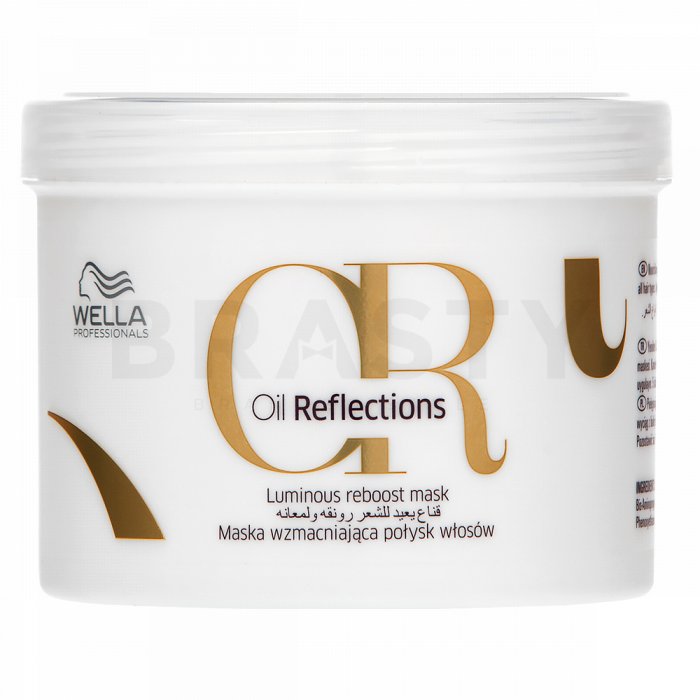 Wella professionals oil reflections luminous reboost mask masca pentru intarire si stralucire 500 ml