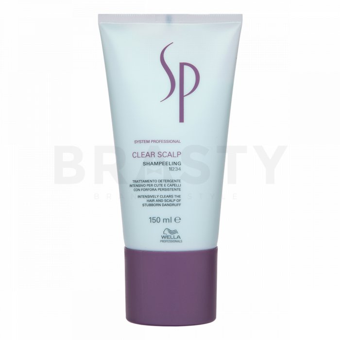 Wella professionals sp clear scalp shampeeling peeling sampon anti mătreată 150 ml