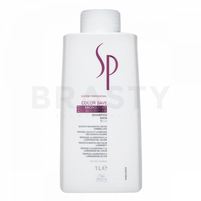 Wella professionals sp color save shampoo sampon pentru păr vopsit 1000 ml