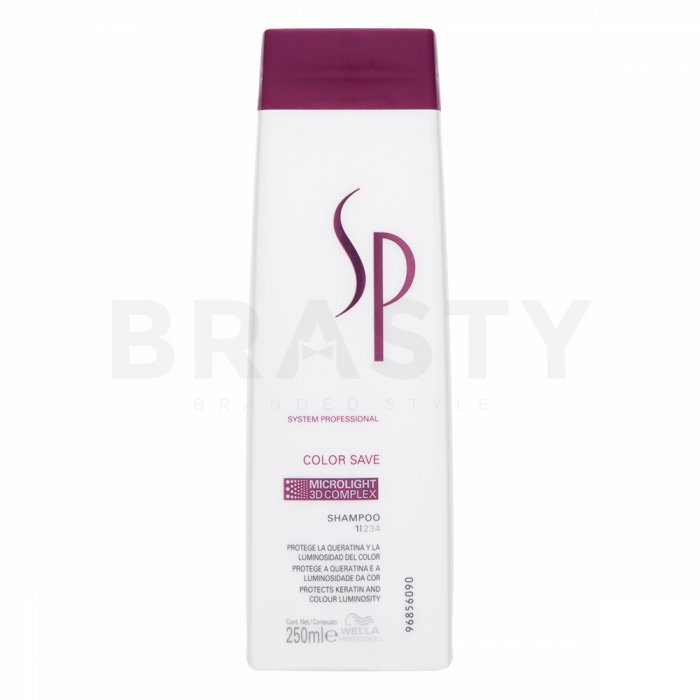 Wella professionals sp color save shampoo sampon pentru păr vopsit 250 ml