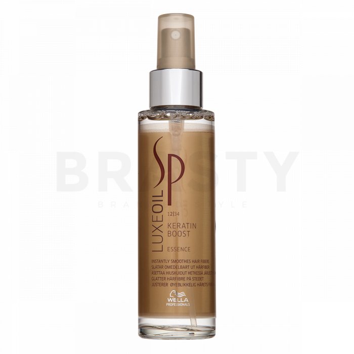 Wella professionals sp luxe oil keratin boost essence ingrijire fara clatire pentru păr slăbit 100 ml