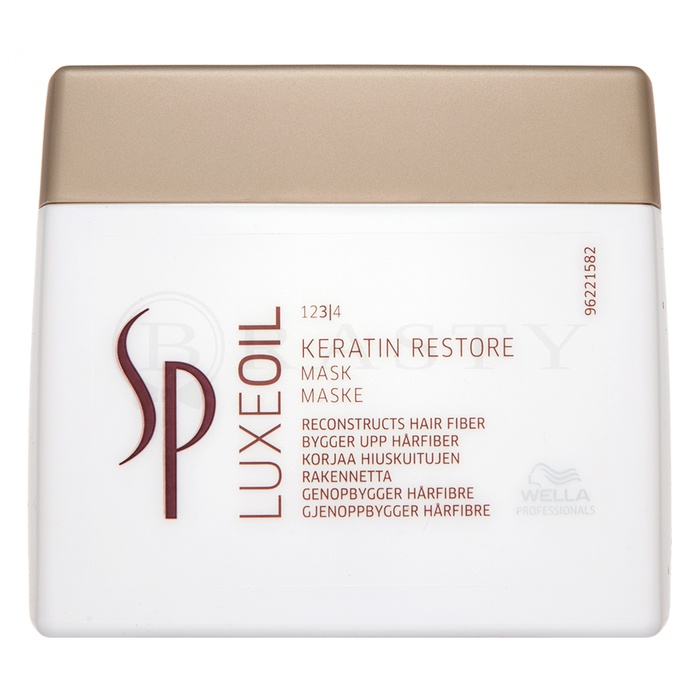 Wella professionals sp luxe oil keratin restore mask masca pentru păr deteriorat 400 ml