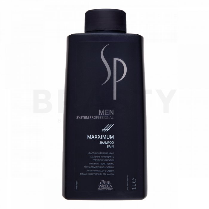 Wella professionals sp men maxximum shampoo sampon hranitor pentru stimularea rădăcinilor părului 1000 ml