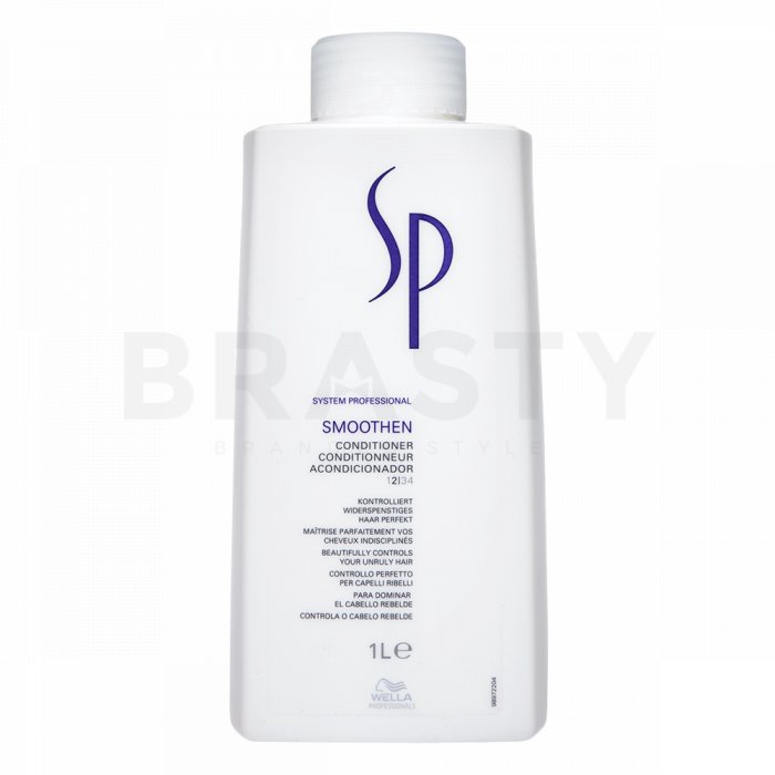 Wella professionals sp smoothen conditioner balsam pentru păr indisciplinat 1000 ml