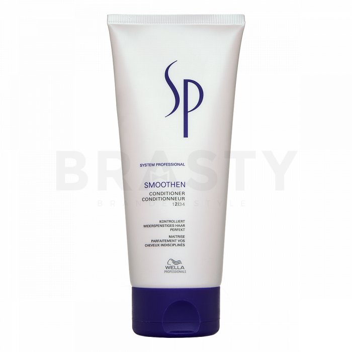Wella professionals sp smoothen conditioner balsam pentru păr indisciplinat 200 ml