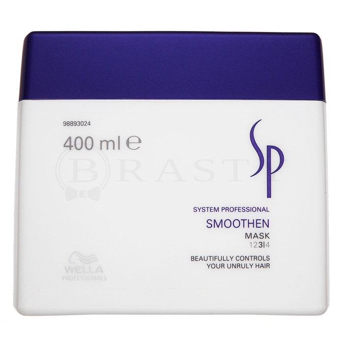 Wella professionals sp smoothen masca pentru păr indisciplinat 400 ml