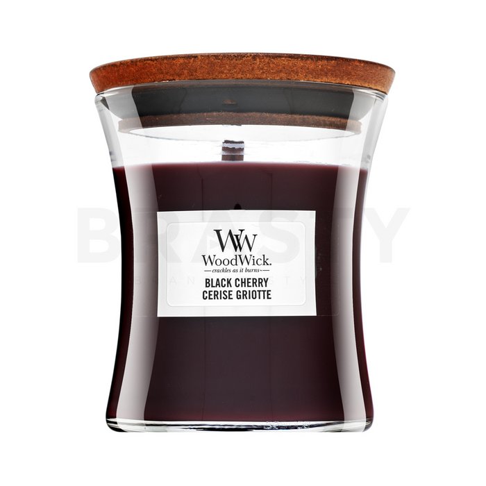 Woodwick Black Cherry lumânare parfumată 85 g brasty.ro imagine noua