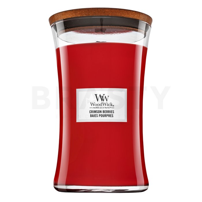 Woodwick Crimson Berries lumânare parfumată 610 g brasty.ro imagine noua