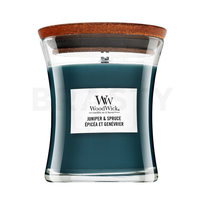 Woodwick Juniper & Spruce lumânare parfumată 85 g brasty.ro imagine noua