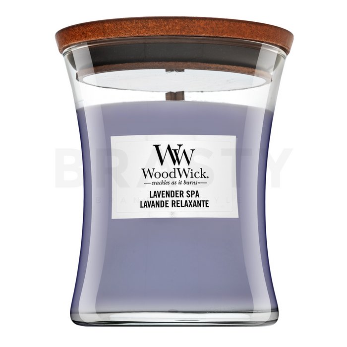 Woodwick Lavender Spa lumânare parfumată 275 g brasty.ro imagine noua