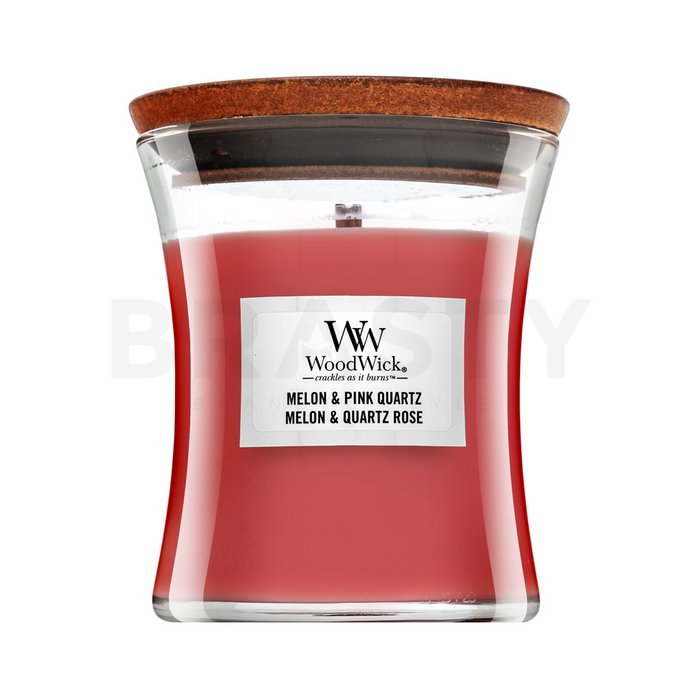 Woodwick Melon & Pink lumânare parfumată 85 g brasty.ro imagine noua
