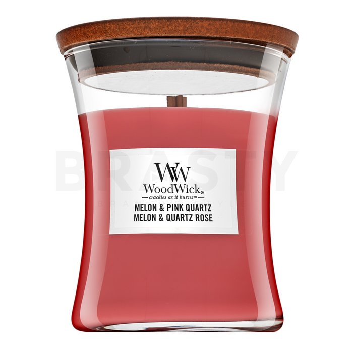 Woodwick Melon & Pink Quartz lumânare parfumată 275 g brasty.ro imagine noua