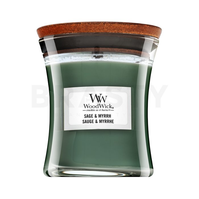 Woodwick Sage & Myrrh lumânare parfumată 85 g brasty.ro imagine noua