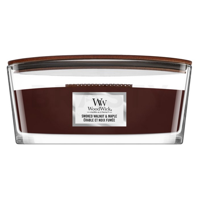 Woodwick Smoked Walnut & Maple lumânare parfumată 453,6 g brasty.ro imagine noua