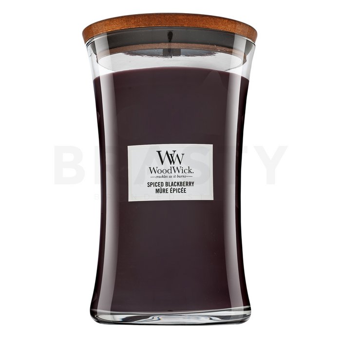 Woodwick Spiced Blackberry lumânare parfumată 610 g brasty.ro imagine noua