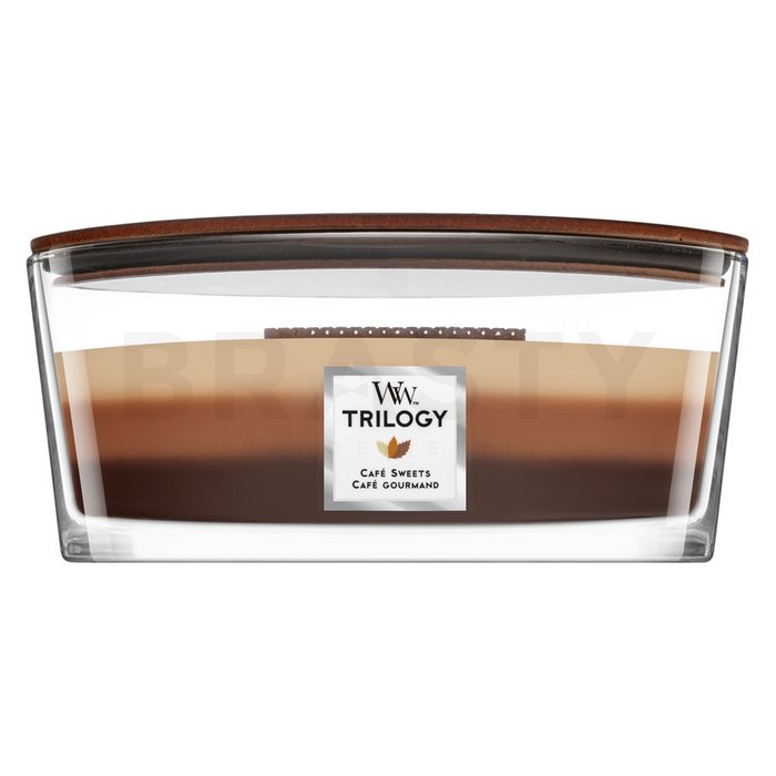 Woodwick Trilogy Café Sweets lumânare parfumată 453,6 g brasty.ro imagine noua