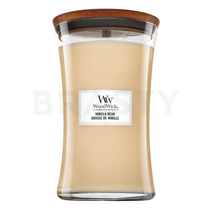 Woodwick Vanilla Bean lumânare parfumată 610 g brasty.ro imagine noua