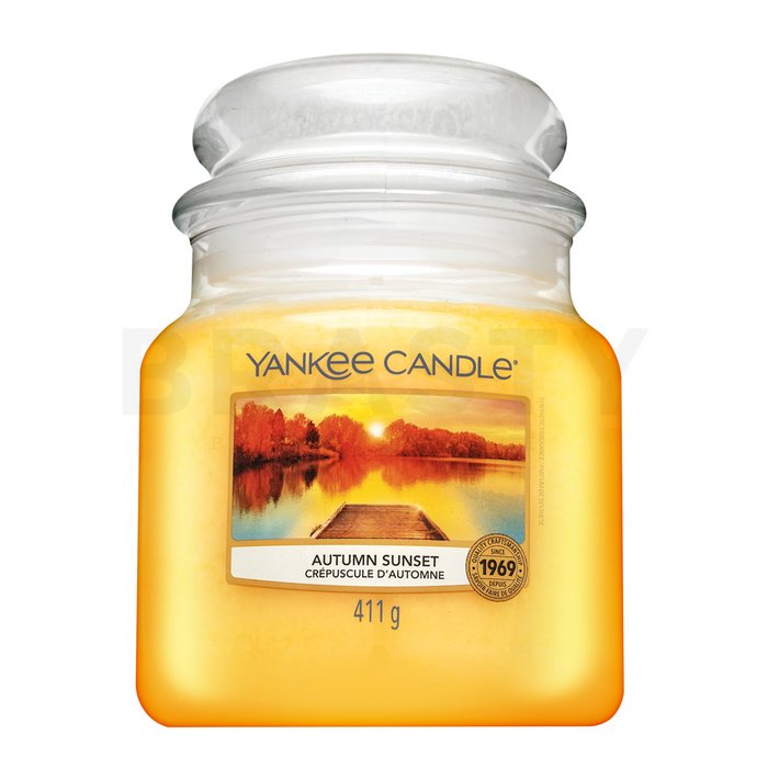 Yankee Candle Autumn Sunset lumânare parfumată 411 g brasty.ro imagine noua