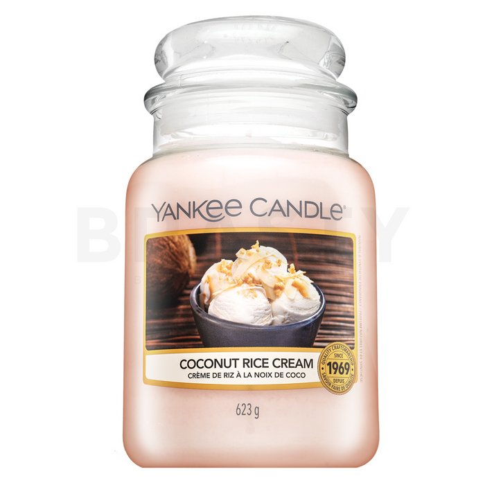 Yankee Candle Coconut Rice Cream lumânare parfumată 623 g brasty.ro imagine noua