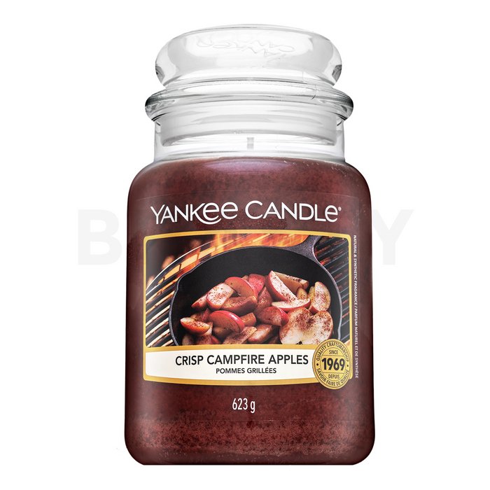 Yankee candle crisp campfire apples lumânare parfumată 623 g