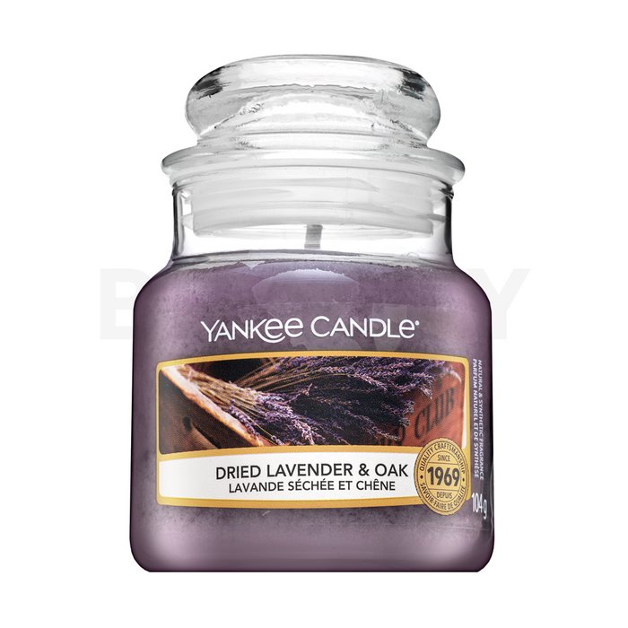 Yankee candle dried lavender oak lumânare parfumată 104 g