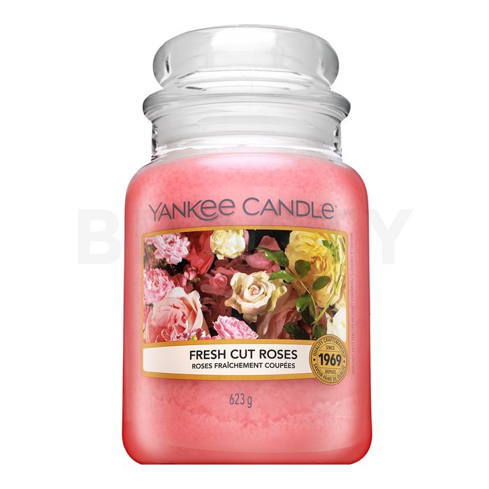 Yankee candle fresh cut roses lumânare parfumată 623 g