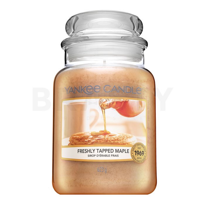 Yankee candle freshly tapped maple lumânare parfumată 623 g