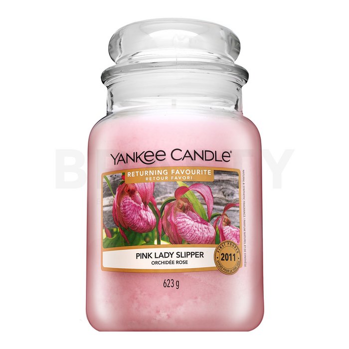 Yankee candle pink lady slipper lumânare parfumată 623 g