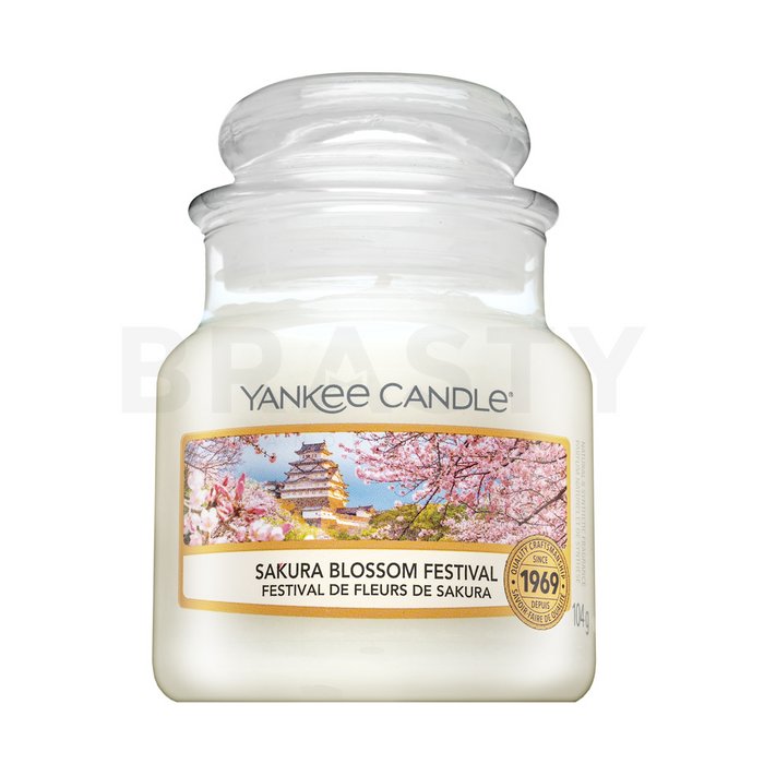 Yankee Candle Sakura Blossom Festival lumânare parfumată 104 g brasty.ro imagine noua