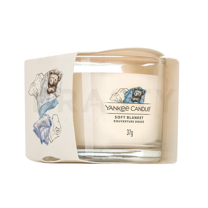 Yankee Candle Soft Blanket lumânare parfumată 37 g brasty.ro imagine noua