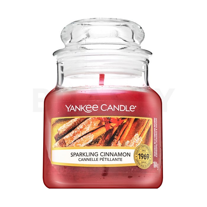 Yankee candle sparkling cinnamon lumânare parfumată 104 g