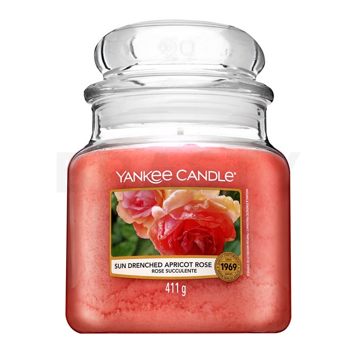 Yankee candle sun-drenched apricot rose lumânare parfumată 411 g