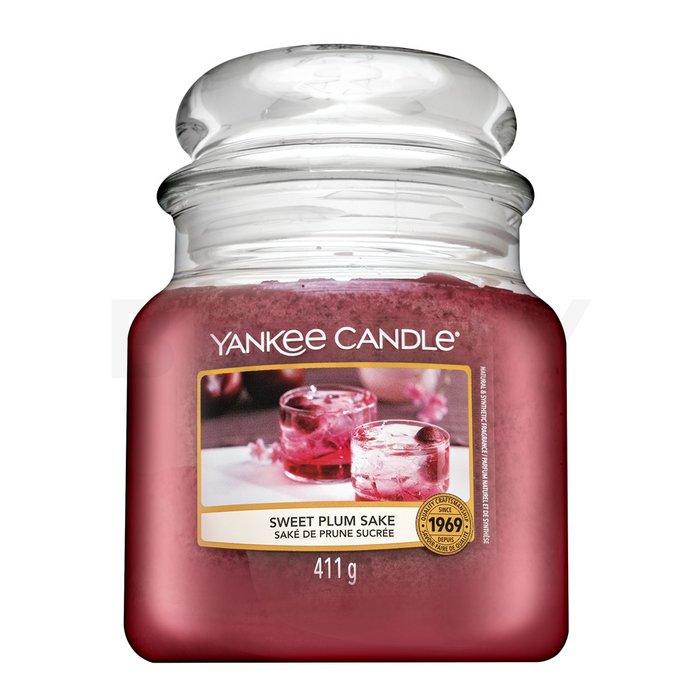 Yankee Candle Sweet Plum Sake lumânare parfumată 411 g brasty.ro imagine noua