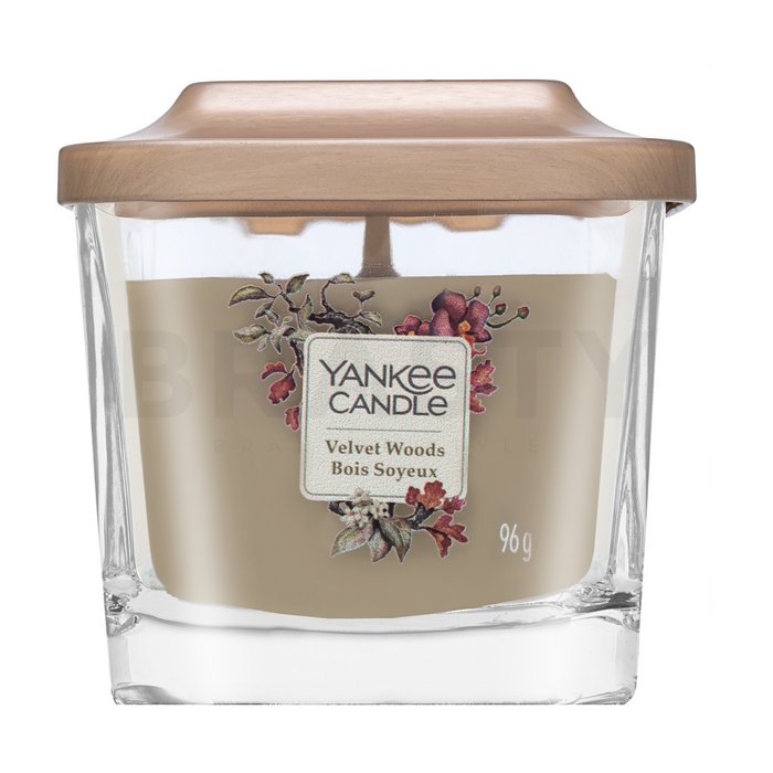 Yankee Candle Velvet Woods lumânare parfumată 96 g brasty.ro imagine noua