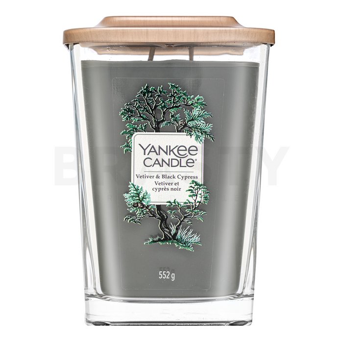 Yankee Candle Vetiver & Black Cypress lumânare parfumată 552 g brasty.ro imagine noua